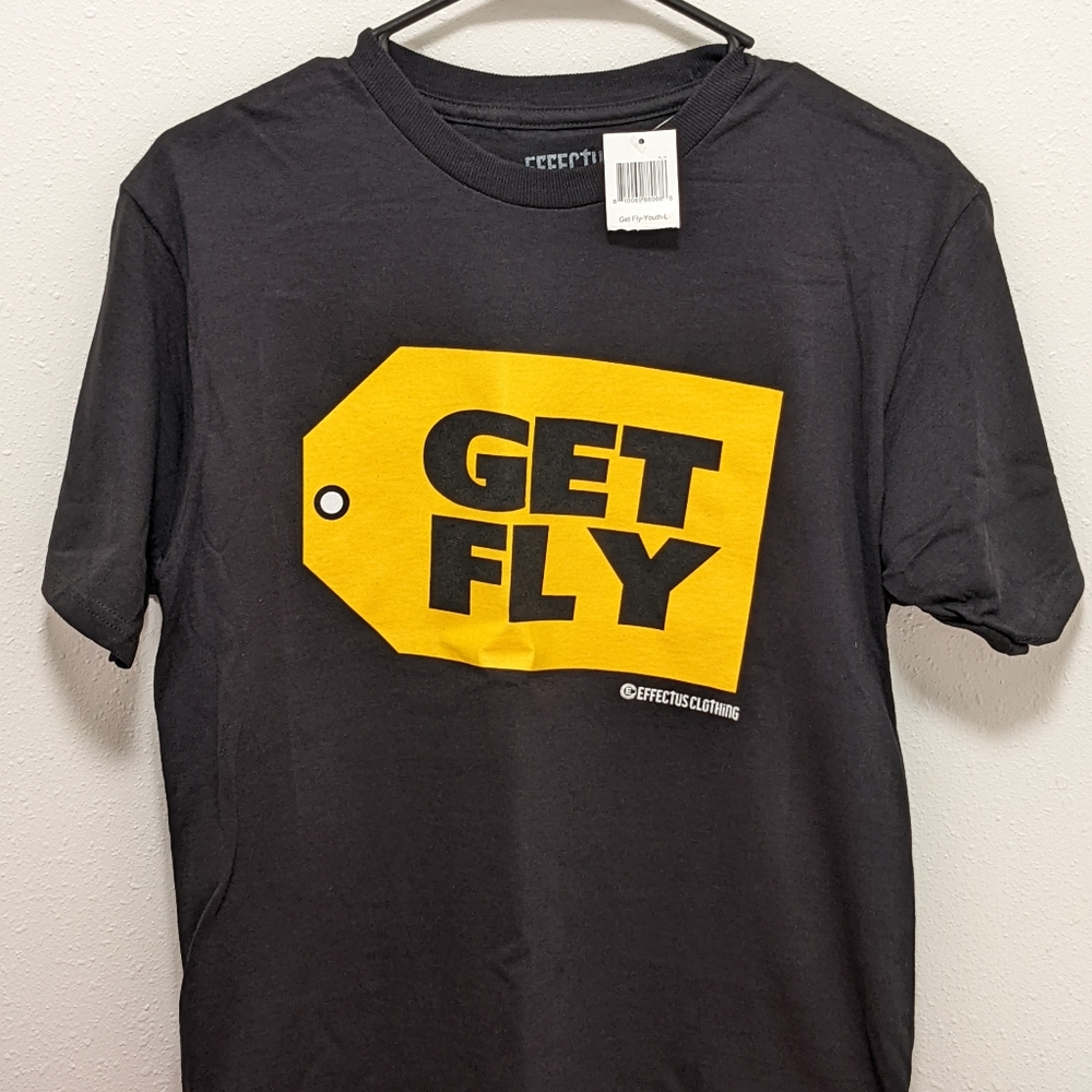 Brand New get fly youth boys large shirt